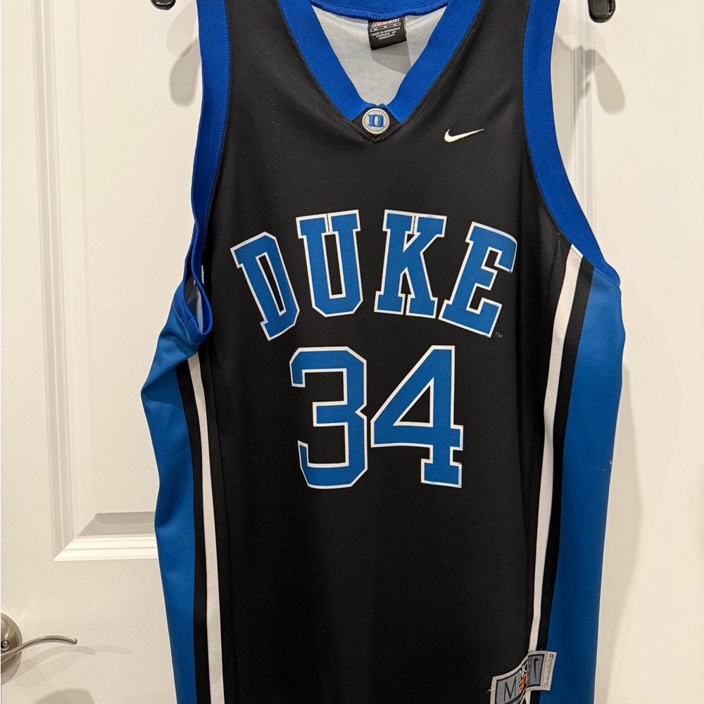 Vintage Nike Duke Blue Devils Basketball Jersey Mens Size Medium